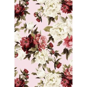 Bobbi Beck Eco-Friendly Painted Floral Wallpaper in Pink Pink Bobbi Beck Eco-Friendly Painted Floral Wallpaper in Pink Pink