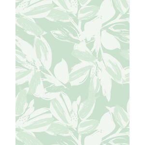 Bobbi Beck Eco-Friendly Abstract Painted Floral Wallpaper in Green Green Bobbi Beck Eco-Friendly Abstract Painted Floral Wallpaper in Green Green
