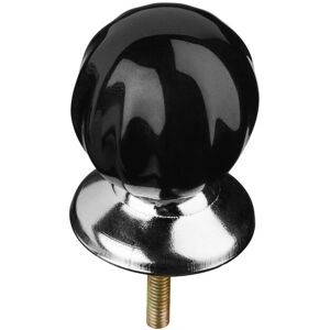 Orsina Retro Style Ceramic Drawer Knobs in Black Black Orsina Retro Style Ceramic Drawer Knobs in Black Black