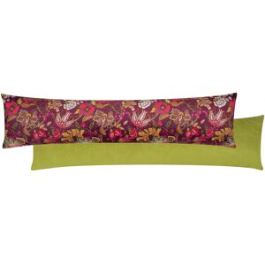 Furn . Viranai Exotic Floral Draught Excluder in Cerise Cerise Furn . Viranai Exotic Floral Draught Excluder in Cerise Cerise
