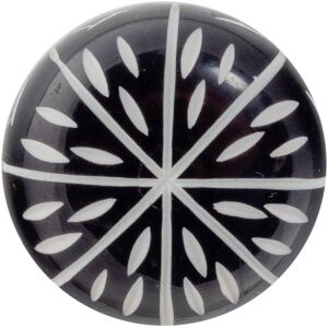 Nicola Spring Resin Cabinet Knob in Black Size: 1000mm x 500mm Black 1000mm x 500mm Nicola Spring Resin Cabinet Knob in Black Size: 1000mm x 500mm Black 1000mm x 500mm