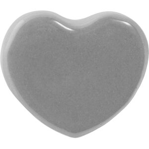 Nicola Spring Heart Ceramic Drawer Knob - Grey - Cabinet Hardware Nicola Spring Heart Ceramic Drawer Knob - Grey - Cabinet Hardware
