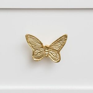 Melody Maison Gold Butterfly Drawer Knob Gold Melody Maison Gold Butterfly Drawer Knob Gold