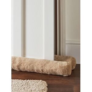 Catherine Lansfield 'Faux Fur' Draught Excluder in Natural Natural Catherine Lansfield 'Faux Fur' Draught Excluder in Natural Natural