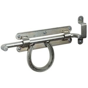 Stubbs Horse Shoe Door Bolt in Silver Silver Stubbs Horse Shoe Door Bolt in Silver Silver