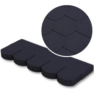 Novecrafto Premium Bitumen Roof Felt Shingles Heavy Duty Asphalt Roof Shingles 80x31.5cm (25 Pcs) in Black Size: 80x31.5 cm Black 80x31.5 cm Novecrafto Premium Bitumen Roof Felt Shingles Heavy Duty Asphalt Roof Shingles 80x31.5cm (25 Pcs) in Black Size: 80x31.5 cm Black 80x31.5 cm
