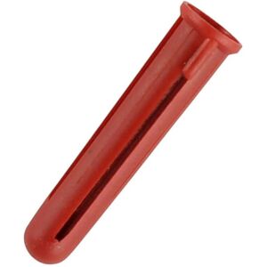 Securfix Standard Wall Plugs (Pack of 300) in Red Red Securfix Standard Wall Plugs (Pack of 300) in Red Red