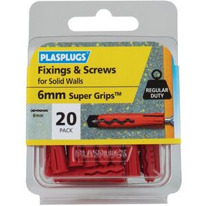 PLASPLUGS Solid Wall Super Grips Multicolor PLASPLUGS Solid Wall Super Grips Multicolor