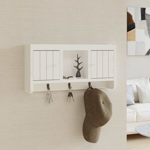 Berkfield Home Key Cabinet White 40x8.5x20 cm Engineered Wood&Steel White 40x8.5x20 cm Berkfield Home Key Cabinet White 40x8.5x20 cm Engineered Wood&Steel White 40x8.5x20 cm