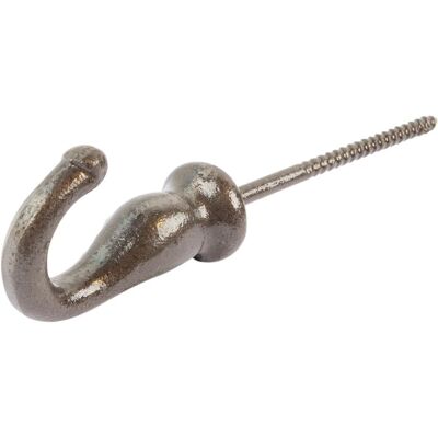 Hammer and Tongs Screw Hook - W20mm x H35mm in Grey Size: 1000mm x 1000mm Grey 1000mm x 1000mm Hammer and Tongs Screw Hook - W20mm x H35mm in Grey Size: 1000mm x 1000mm Grey 1000mm x 1000mm