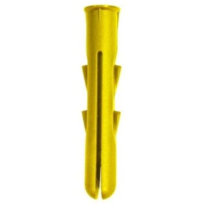 Securfix Wall Plugs (Pack of 100) in Yellow Yellow Securfix Wall Plugs (Pack of 100) in Yellow Yellow