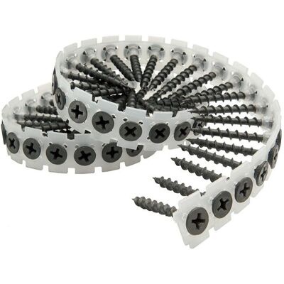 SENCO Duraspin Collated Screws, Drywall To Wood Multicolor SENCO Duraspin Collated Screws, Drywall To Wood Multicolor