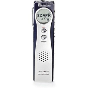 Oregon Scientific VR383 Scientific Digital Voice Recorder in Black Black Oregon Scientific VR383 Scientific Digital Voice Recorder in Black Black
