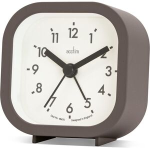 Acctim Robyn Mini Bedside Alarm Clock in Grey Grey Acctim Robyn Mini Bedside Alarm Clock in Grey Grey