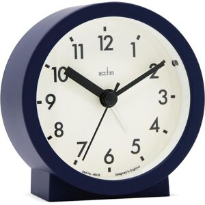 Acctim Gaby Small Analogue Contemporary Beside Alarm Clock in Dark Blue Dark Blue Acctim Gaby Small Analogue Contemporary Beside Alarm Clock in Dark Blue Dark Blue