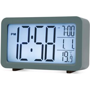 Acctim Harley Superbrite® Modern Digital Alarm Clock in Teal Teal Acctim Harley Superbrite® Modern Digital Alarm Clock in Teal Teal