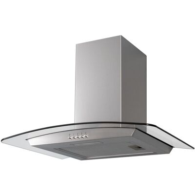 SIA - CGH70SS - Curved Glass - Stainless Steel - Cooker Hood SIA - CGH70SS - Curved Glass - Stainless Steel - Cooker Hood