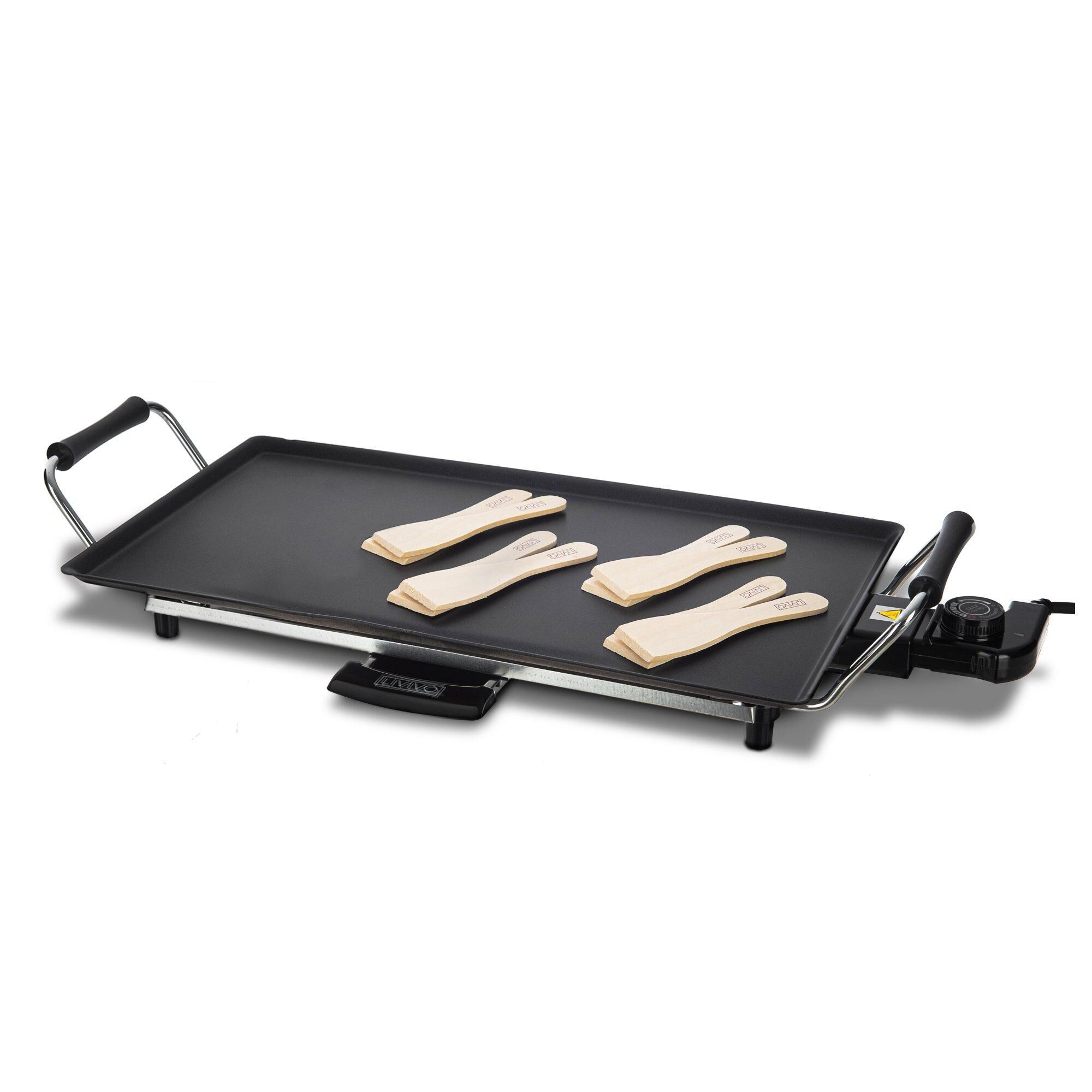 LIVIVO Electric Teppanyaki Grill, 1800W - Extra Large