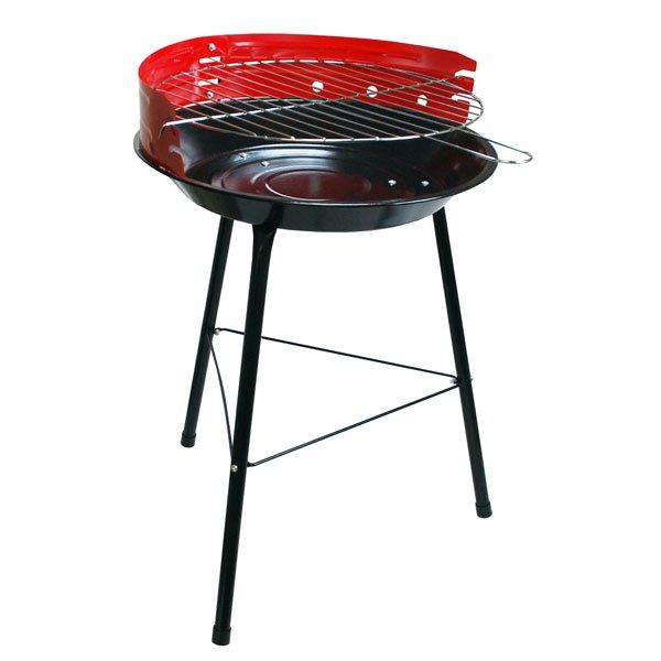 Samuel Alexander 14" Round Basic Barbecue / barbecue with Adjustable Cooking Grill