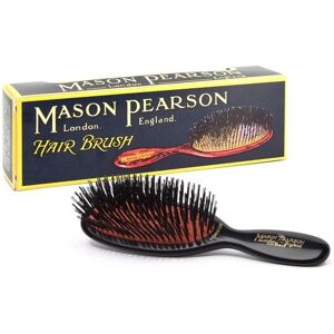 Mason Pearson Pocket Sensitive Hair Brush in Black Black Mason Pearson Pocket Sensitive Hair Brush in Black Black