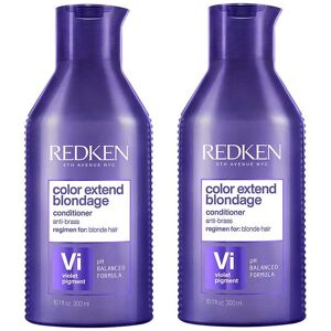 Redken Unisex Color Extend Blondage Conditioner 300ml Double in Clear - Conditioner Redken Unisex Color Extend Blondage Conditioner 300ml Double in Clear - Conditioner