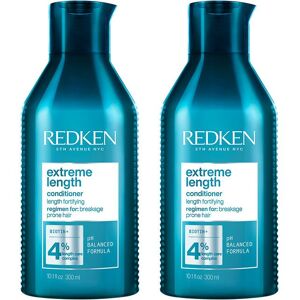 Redken Extreme Length Conditioner 300ml Double in Clear Clear Redken Extreme Length Conditioner 300ml Double in Clear Clear