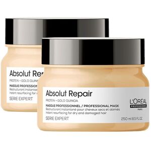 L'Oreal Professionnel Serie Expert Absolut Repair Masque 250ml Double in Clear Clear L'Oreal Professionnel Serie Expert Absolut Repair Masque 250ml Double in Clear Clear