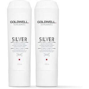 Goldwell l DOUBLE Dualsenses Silver Conditioner 200ml in Clear Clear Goldwell l DOUBLE Dualsenses Silver Conditioner 200ml in Clear Clear