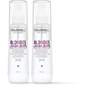 Goldwell Unisex Dual Senses Blonde & Highlights Brilliance Serum Spray 150ml - Hair Serum Spray Goldwell Unisex Dual Senses Blonde & Highlights Brilliance Serum Spray 150ml - Hair Serum Spray