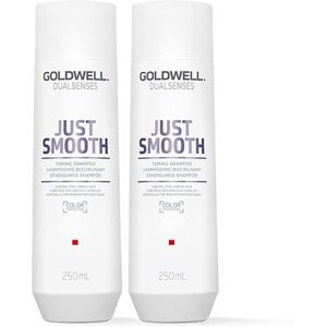 Goldwell Unisex Dual Senses Just Smooth Taming Shampoo - 250ml Clear Goldwell Unisex Dual Senses Just Smooth Taming Shampoo - 250ml Clear