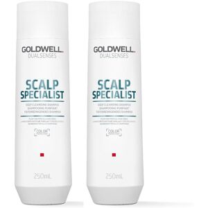 Goldwell Dualsenses Scalp Specialist, Deep Cleansing Shampoo 250ml Double in Clear Clear Goldwell Dualsenses Scalp Specialist, Deep Cleansing Shampoo 250ml Double in Clear Clear