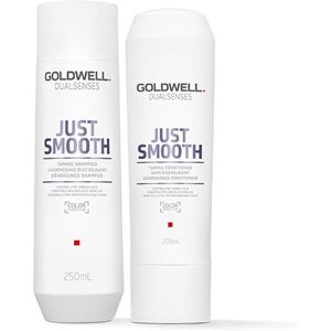 Goldwell Unisex Dual Senses Just Smooth Taming Shampoo 250ml & Conditioner 200ml Duo - Shampoo & Conditioner Duo Goldwell Unisex Dual Senses Just Smooth Taming Shampoo 250ml & Conditioner 200ml Duo - Shampoo & Conditioner Duo