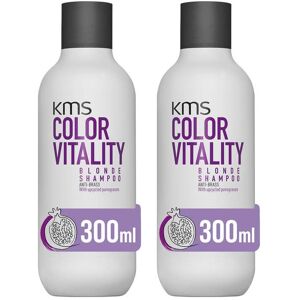 KMS Color Vitality Blonde Shampoo 300ml Double in Clear Clear KMS Color Vitality Blonde Shampoo 300ml Double in Clear Clear
