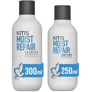 KMS Moist Repair Shampoo 300ml & Conditioner 250ml Duo in Clear Clear KMS Moist Repair Shampoo 300ml & Conditioner 250ml Duo in Clear Clear