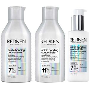 Redken Acidic Bonding Concentrate - Shampoo, Conditioner, Serum Redken Acidic Bonding Concentrate - Shampoo, Conditioner, Serum