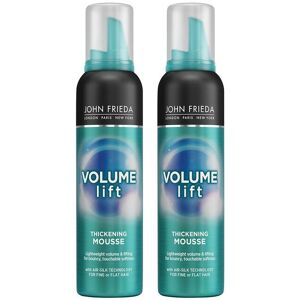 John Frieda Women's Volume Lift 'Mousse' Luxurious Perfectly Full for Fine Hair, 200ml in Blue Blue John Frieda Women's Volume Lift 'Mousse' Luxurious Perfectly Full for Fine Hair, 200ml in Blue Blue