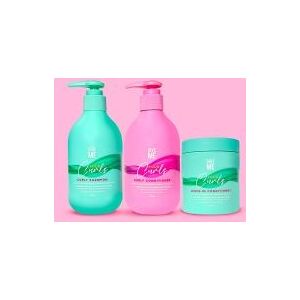 Give Me Four Curls Shampoo & Conditioner Duo 280ml & Leave-In Conditioner 250ml in Blue Size: 3 Blue 3 Give Me Four Curls Shampoo & Conditioner Duo 280ml & Leave-In Conditioner 250ml in Blue Size: 3 Blue 3