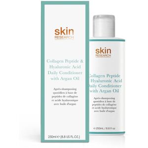 Skin Research Women's Collagen Peptide & Hyaluronic Acid Daily Conditioner with Argan Oil 250ml in White Size: 500ml White 500ml Skin Research Women's Collagen Peptide & Hyaluronic Acid Daily Conditioner with Argan Oil 250ml in White Size: 500ml White 500ml