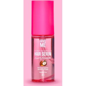 Give Me Heat Defence Hair Serum - Coconut & Argan Oil - 45ml in Pink Size: 1 Pink 1 Give Me Heat Defence Hair Serum - Coconut & Argan Oil - 45ml in Pink Size: 1 Pink 1
