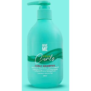 Give Me Four Curls Shea Butter Shampoo - 280ml in Blue Size: 1 Blue 1 Give Me Four Curls Shea Butter Shampoo - 280ml in Blue Size: 1 Blue 1