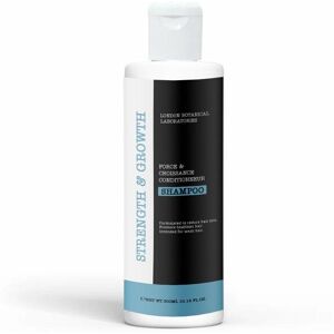 London Botanical Laboratories Strength & Growth Shampoo 300ml in White White London Botanical Laboratories Strength & Growth Shampoo 300ml in White White
