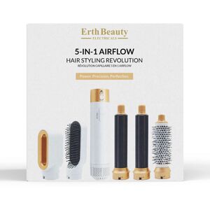 Erth Skin London Women's 5 IN 1 Airflow Hair Styling Revolution (OFG) in White White Erth Skin London Women's 5 IN 1 Airflow Hair Styling Revolution (OFG) in White White