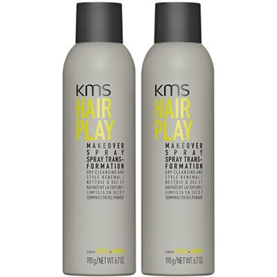 KMS Hairplay Makeover Spray Duo in Grey Size: 250ml Grey 250ml KMS Hairplay Makeover Spray Duo in Grey Size: 250ml Grey 250ml