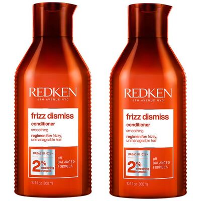 Redken Frizz Dismiss Conditioner 300ml Double in Clear Clear Redken Frizz Dismiss Conditioner 300ml Double in Clear Clear