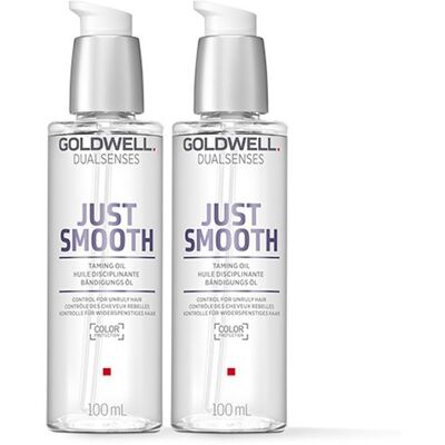 Goldwell Dual Senses Just Smooth Taming Oil 100ml Double in Clear Clear Goldwell Dual Senses Just Smooth Taming Oil 100ml Double in Clear Clear