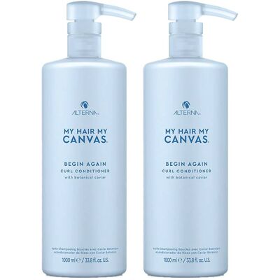 Alterna My Hair My Canvas Begin Again Curl Conditioner 976ml Double in Clear Clear Alterna My Hair My Canvas Begin Again Curl Conditioner 976ml Double in Clear Clear