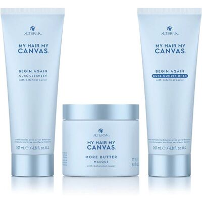 Alterna My Hair My Canvas Begin Again Curl Pack in Clear Clear Alterna My Hair My Canvas Begin Again Curl Pack in Clear Clear