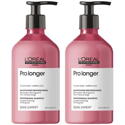 L'Oreal Professionnel Serie Expert Pro Longer Shampoo 500ml Double in Clear Clear L'Oreal Professionnel Serie Expert Pro Longer Shampoo 500ml Double in Clear Clear