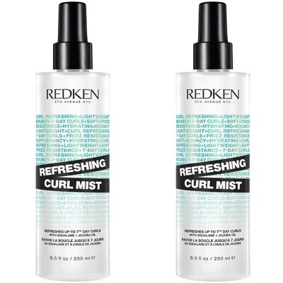 Redken Refreshing Curl Mist 250ml Double in Clear Clear Redken Refreshing Curl Mist 250ml Double in Clear Clear
