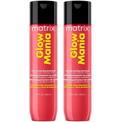Matrix Glow Mania Color Glow Shampoo Double in Clear Clear Matrix Glow Mania Color Glow Shampoo Double in Clear Clear